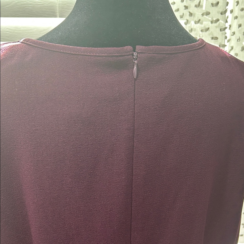Jessica Howard Plum Long Sleeve Dress - Picture 4 of 4